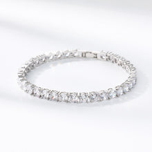 Load image into Gallery viewer, Bracelet Iced Out Chain BFF Men&#39;s Iced Zircon Tennis Bracelet Hip Hop Jewelry Accessories Copper Box Clasp CZ Bracelet Link 18cm