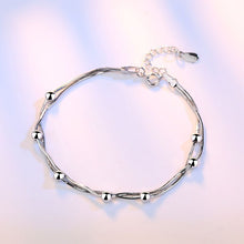 Load image into Gallery viewer, Crazy Feng Fashion Silver Color Stars Charm Bracelets Bangles White Zircon Crystal Bracelet Women Femme Fashion Jewelry