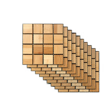 Load image into Gallery viewer, 10PCS Self-adhesive Bathroom Kitchen Decor Home Wall 3D Tile Sticker