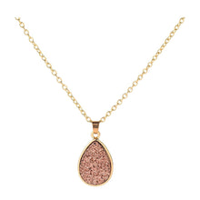 Load image into Gallery viewer, злые часы statement necklace chocker Creative Jewelry 4 colors Hot Simple Drop Pendant Fashion Sweet Crystal Necklace Gift #ZA