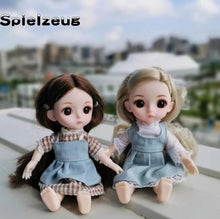 Load image into Gallery viewer, Poupée de mode intelligente fille princesse jouet multi-joint Mini jouet simulation 3D poupée câlin cadeau corps doux pour fille jouet # g4