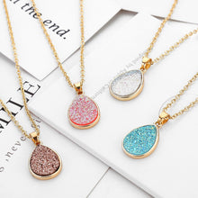 Load image into Gallery viewer, злые часы statement necklace chocker Creative Jewelry 4 colors Hot Simple Drop Pendant Fashion Sweet Crystal Necklace Gift #ZA