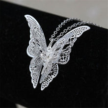 Load image into Gallery viewer, Stylish Wild Necklace Luxury Long Pendant Necklace Popular Lovely Butterfly Pendant Chain Necklace Luxury High Quality SL1 L0326
