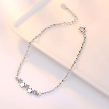 Load image into Gallery viewer, Crazy Feng Fashion Silver Color Stars Charm Bracelets Bangles White Zircon Crystal Bracelet Women Femme Fashion Jewelry