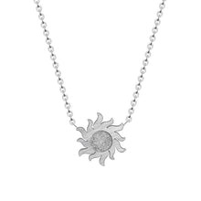 Load image into Gallery viewer, Stainless Steel Chain Colar Gold Sun Pendant Necklace Women Men Jewelry Christmas Gift Round Charm Choker