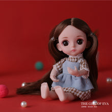 Load image into Gallery viewer, Poupée de mode intelligente fille princesse jouet multi-joint Mini jouet simulation 3D poupée câlin cadeau corps doux pour fille jouet # g4