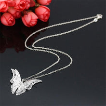 Load image into Gallery viewer, Stylish Wild Necklace Luxury Long Pendant Necklace Popular Lovely Butterfly Pendant Chain Necklace Luxury High Quality SL1 L0326