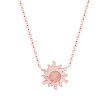 Load image into Gallery viewer, Stainless Steel Chain Colar Gold Sun Pendant Necklace Women Men Jewelry Christmas Gift Round Charm Choker
