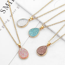 Load image into Gallery viewer, злые часы statement necklace chocker Creative Jewelry 4 colors Hot Simple Drop Pendant Fashion Sweet Crystal Necklace Gift #ZA