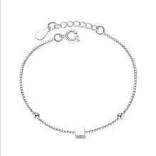 Load image into Gallery viewer, Crazy Feng Fashion Silver Color Stars Charm Bracelets Bangles White Zircon Crystal Bracelet Women Femme Fashion Jewelry