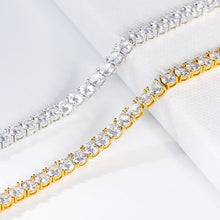 Load image into Gallery viewer, Bracelet Iced Out Chain BFF Men&#39;s Iced Zircon Tennis Bracelet Hip Hop Jewelry Accessories Copper Box Clasp CZ Bracelet Link 18cm
