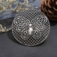 Load image into Gallery viewer, Steampunk grands anneaux pour femmes Handamde Antique or argent motif hip-hop moyen doigt anneaux bijoux de fête réglable