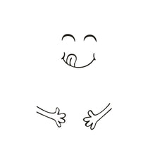 Load image into Gallery viewer, Mignon Stickers muraux réfrigérateur heureux délicieux visage cuisine réfrigérateur réfrigérateur vinyle autocollants Art mur décalque décor à la maison