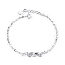 Load image into Gallery viewer, Crazy Feng Fashion Silver Color Stars Charm Bracelets Bangles White Zircon Crystal Bracelet Women Femme Fashion Jewelry