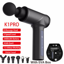 Load image into Gallery viewer, Electronic Therapy Body Massage for Gun High Frequency Vibrating Massage for Gun Body Relaxing for Fitness CE Certificate Proved